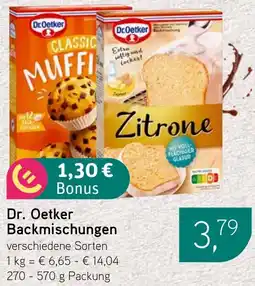 Dornseifer Dr. Oetker Backmischungen Angebot