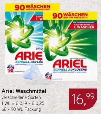 Dornseifer Ariel Waschmittel Angebot