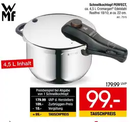Zurbrüggen Wmf schnellkochtopf perfect Angebot
