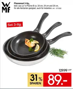 Zurbrüggen Wmf pfannenset 3-tlg Angebot