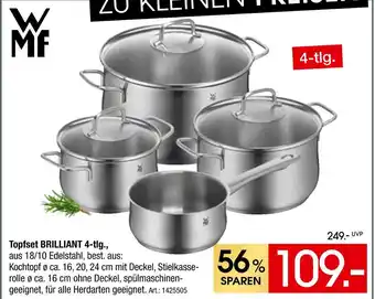 Zurbrüggen Wmf topfset brilliant 4-tlg Angebot