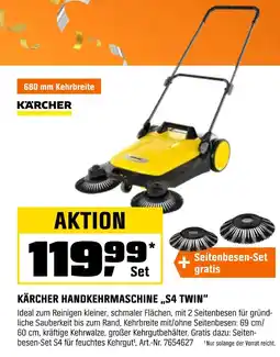 OBI Kärcher handkehrmaschine s4 twin Angebot