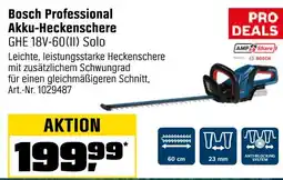 OBI Bosch professional akku-heckenschere ghe 18v-60(ii) solo Angebot