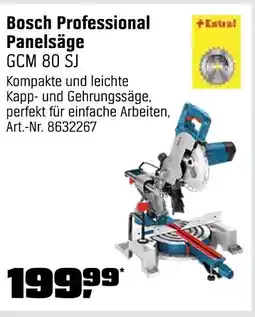 OBI Bosch professional panelsäge gcm 80 sj Angebot