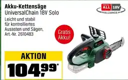 OBI Bosch akku-kettensäge universalchain 18v solo Angebot