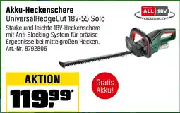 OBI Akku-heckenschere universalhedgecut 18v-55 solo Angebot