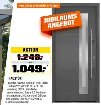 OBI Ecostar haustür isopro ip 780s Angebot