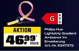 OBI Philips hue lightstrip gradient Angebot