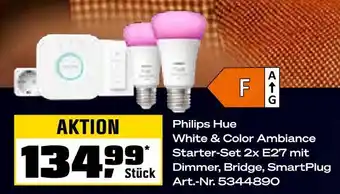 OBI Philips hue white & color ambiance starter-set Angebot