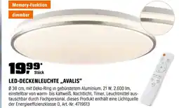 OBI Led-deckenleuchte avalis Angebot