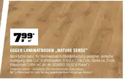OBI Egger laminatboden nature sense Angebot