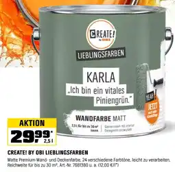OBI Create! by obi lieblingsfarben karla Angebot
