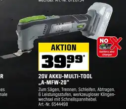 OBI Lux tools 20v akku-multi-tool a-mfw-20 Angebot