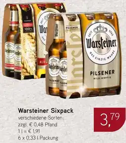 Dornseifer Warsteiner Sixpack Angebot