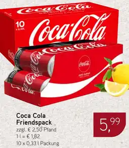 Dornseifer Coca Cola Friendspack Angebot