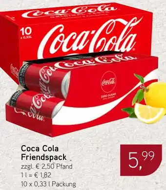 Dornseifer Coca Cola Friendspack Angebot