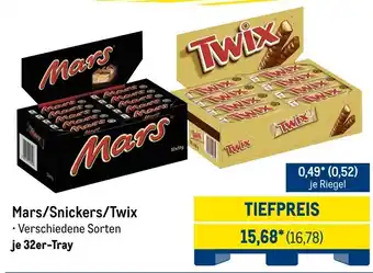 METRO Mars/Snickers/Twix Angebot