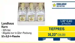METRO Landhaus Korn Angebot