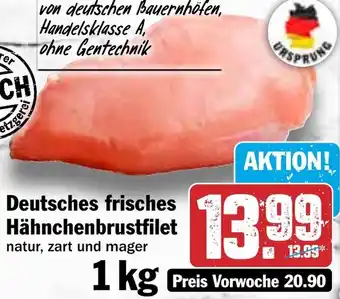 HIT Deutsches frisches Hähnchenbrustfilet Angebot
