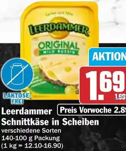 HIT Leerdammer Schnittkäse in Scheiben Angebot