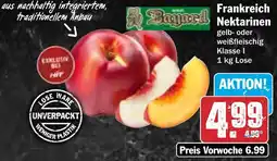 HIT Frankreich Nektarinen Angebot