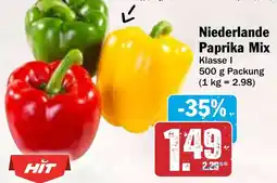 HIT Niederlande Paprika Mix Angebot