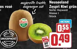 HIT Neuseeland Zespri Kiwi grün Angebot