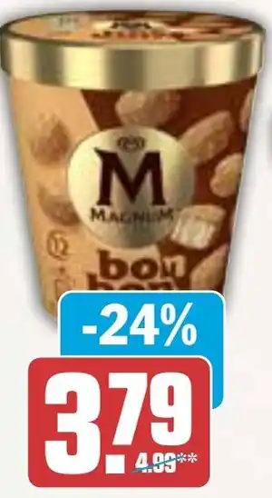 HIT Langnese Magnum Bonbon Eis Angebot