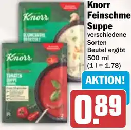 HIT Knorr Feinschmecker Suppe Angebot