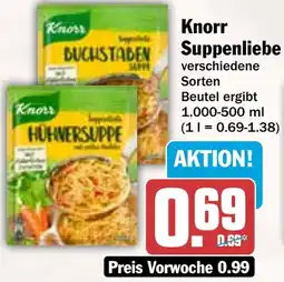 HIT Knorr Suppenliebe Angebot