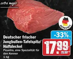 HIT Deutscher frischer Jungbullen-Tafelspitz/ Hüftdeckel Angebot
