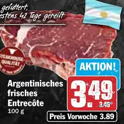HIT Argentinisches frisches Entrecôte Angebot