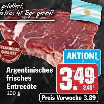HIT Argentinisches frisches Entrecôte Angebot