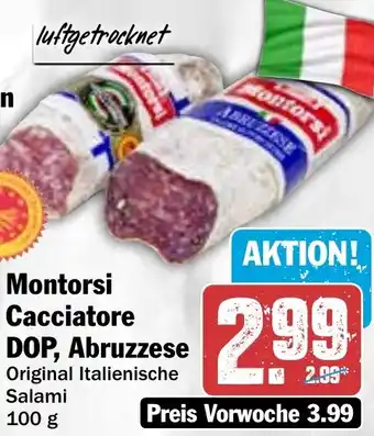 HIT Montorsi Cacciatore DOP, Abruzzese Angebot