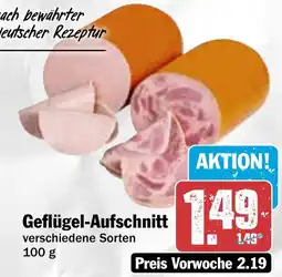HIT Geflügel-Aufschnitt Angebot