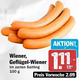 HIT Wiener, Geflügel-Wiener Angebot