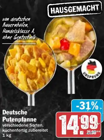 HIT Deutsche Putenpfanne Angebot