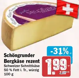 HIT Schöngrunder Bergkäse rezent Angebot