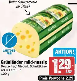 HIT Grünländer mild-nussig Angebot