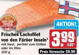 HIT Frisches Lachsfilet von den Färöer Inseln Angebot
