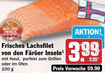 HIT Frisches Lachsfilet von den Färöer Inseln Angebot