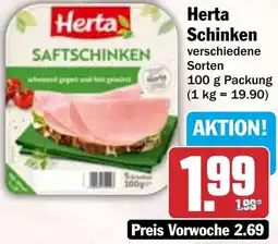 HIT Herta Schinken Angebot