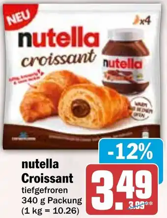 HIT nutella Croissant Angebot