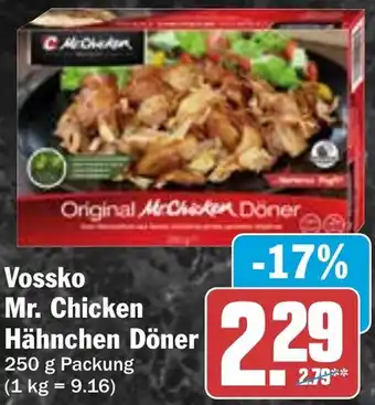 HIT Vossko Mr. Chicken Hähnchen Döner Angebot