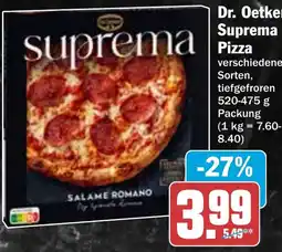 HIT Dr. Oetker Suprema Pizza Angebot