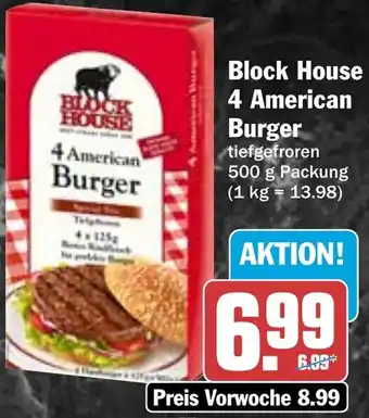 HIT Block House 4 American Burger Angebot