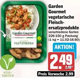 HIT Garden Gourmet vegetarische Fleischersatzprodukte Angebot