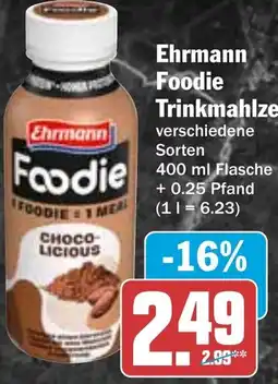 HIT Ehrmann Foodie Trinkmahlzeit Angebot