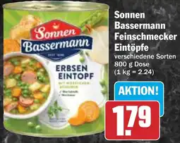 HIT Sonnen Bassermann Feinschmecker Eintöpfe Angebot