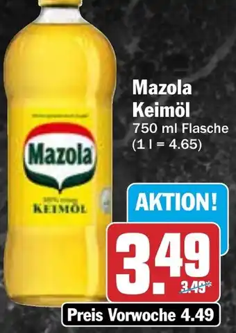 HIT Mazola Keimöl Angebot